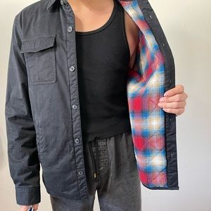 Penguin jacket with colorful lining